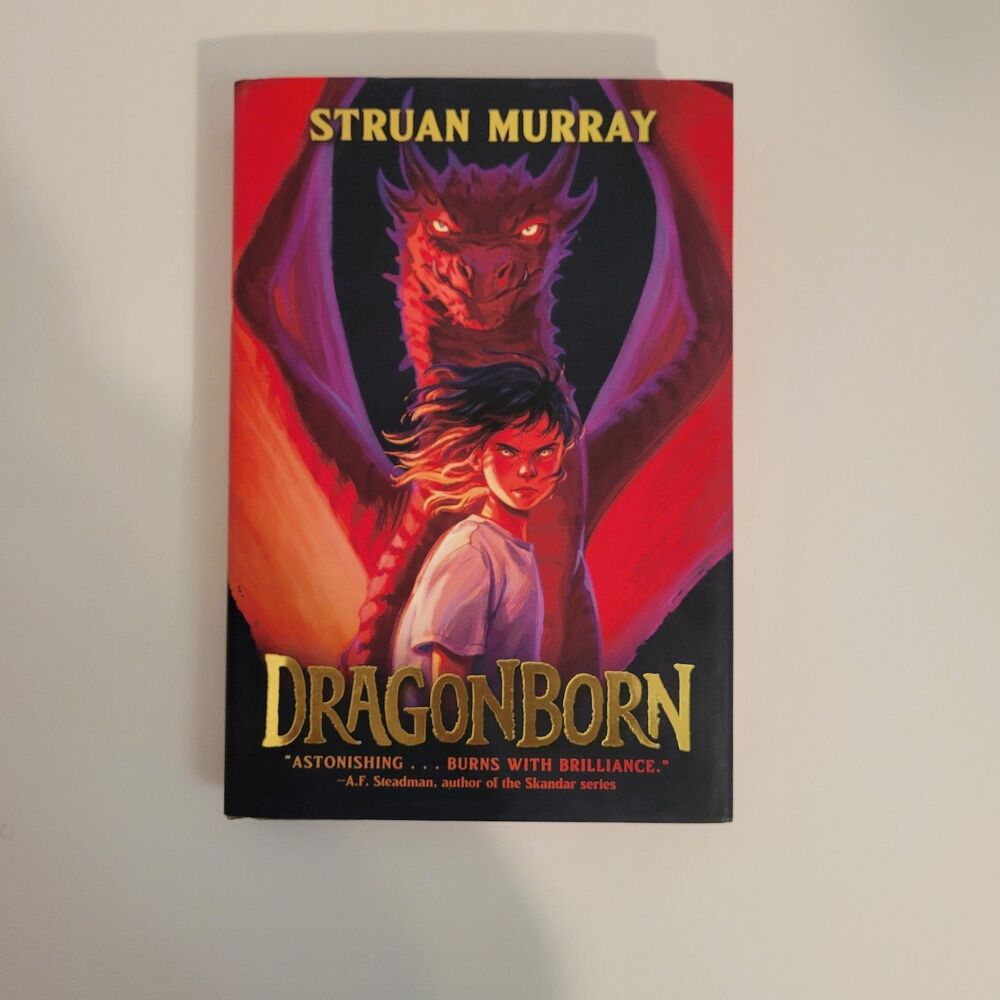 Dragonborn Hardcover Fantasy‎ Book Very Good Condition